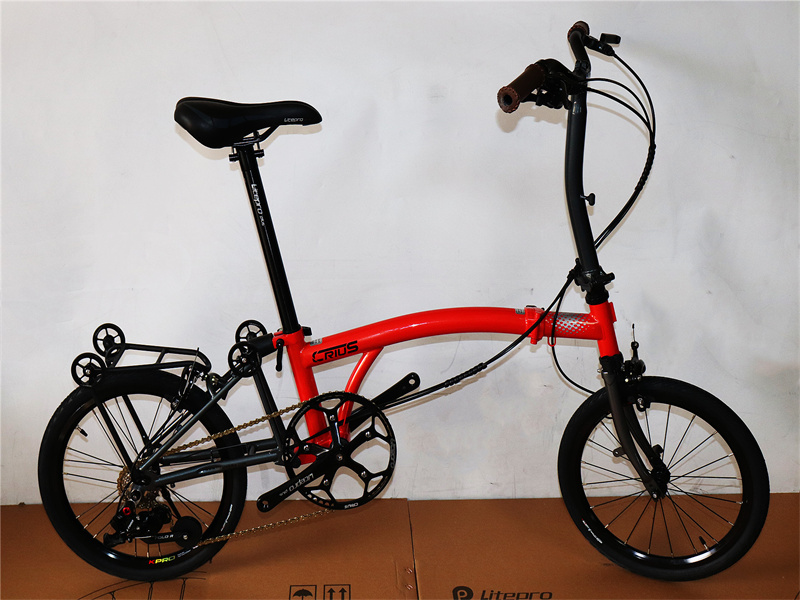 CRIUS 国产小布 外五速 自行车 折叠自行车